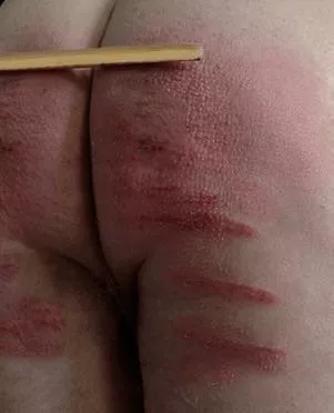 Our 86 year old neighbour watched my wife and her friends punish me in the garden, she asked my wife if she could have a go next time as she finds it exciting and my wife said yes of course she can. What do you think ? posted by Podgy56