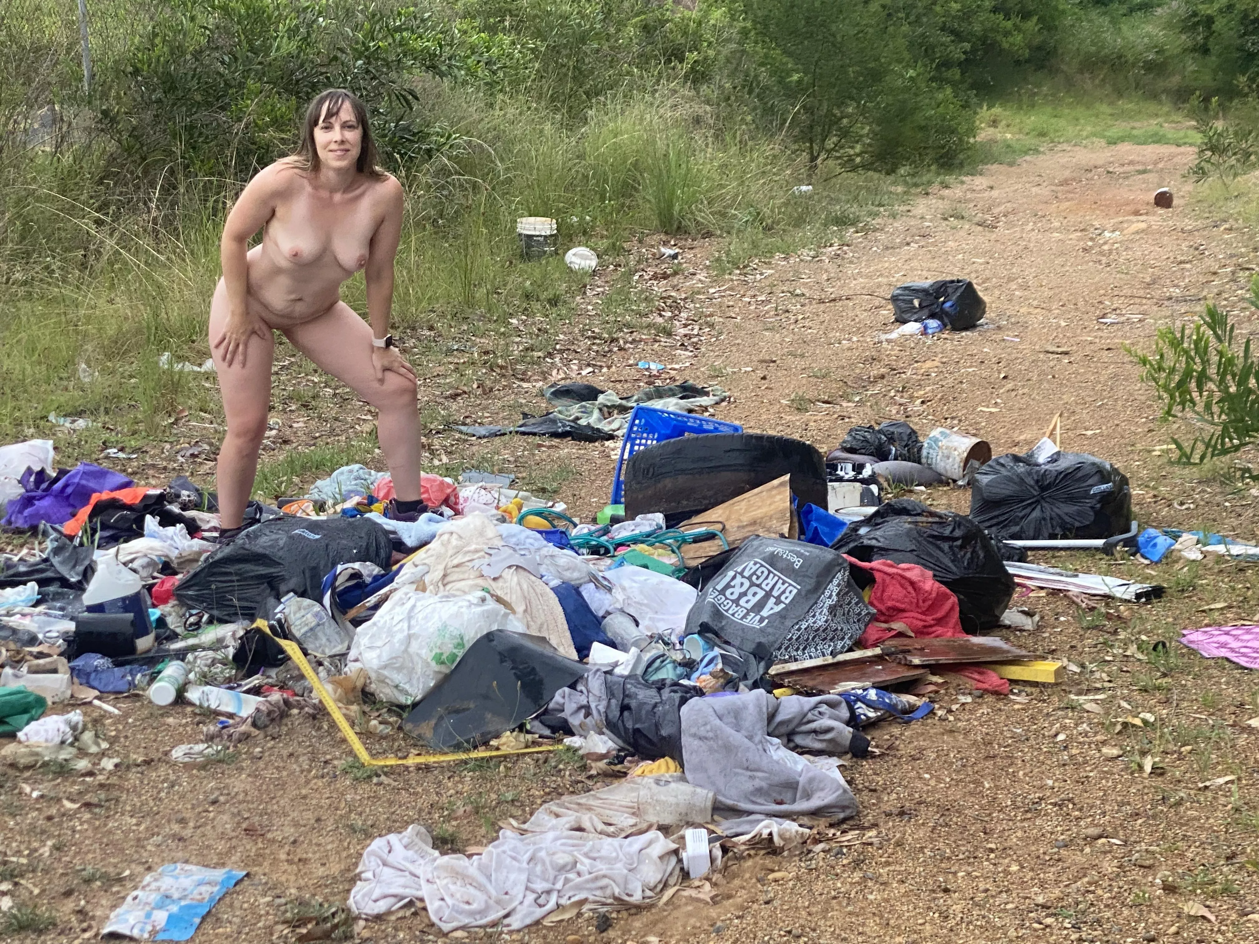 Trash feeling at home posted by DThistles