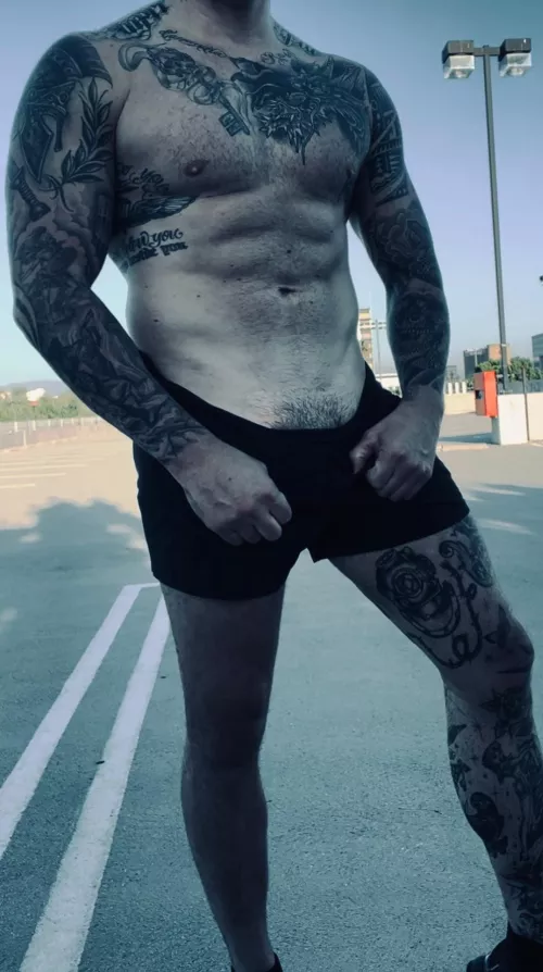 Working out in public again, always turns me on! by Jasonfitness8