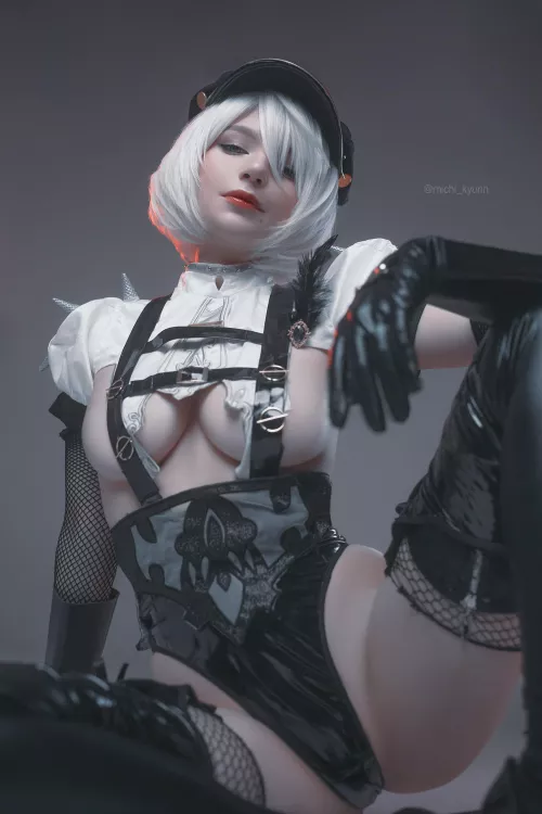 2b from Nier automata by michi_kyunn by michi_kyunn