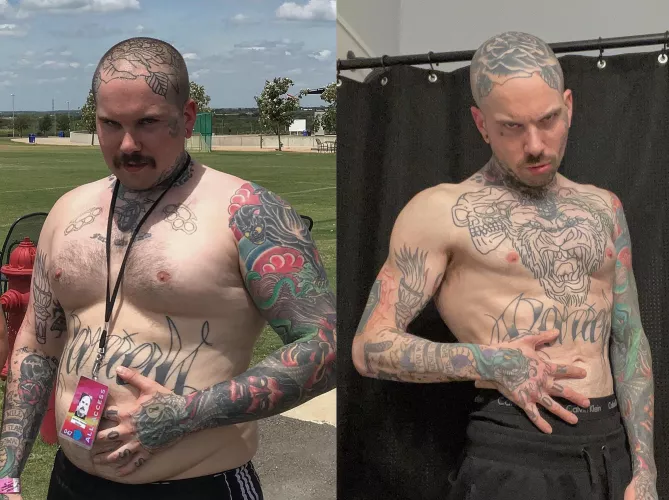 4 year transformation. by Criminal-JRoc