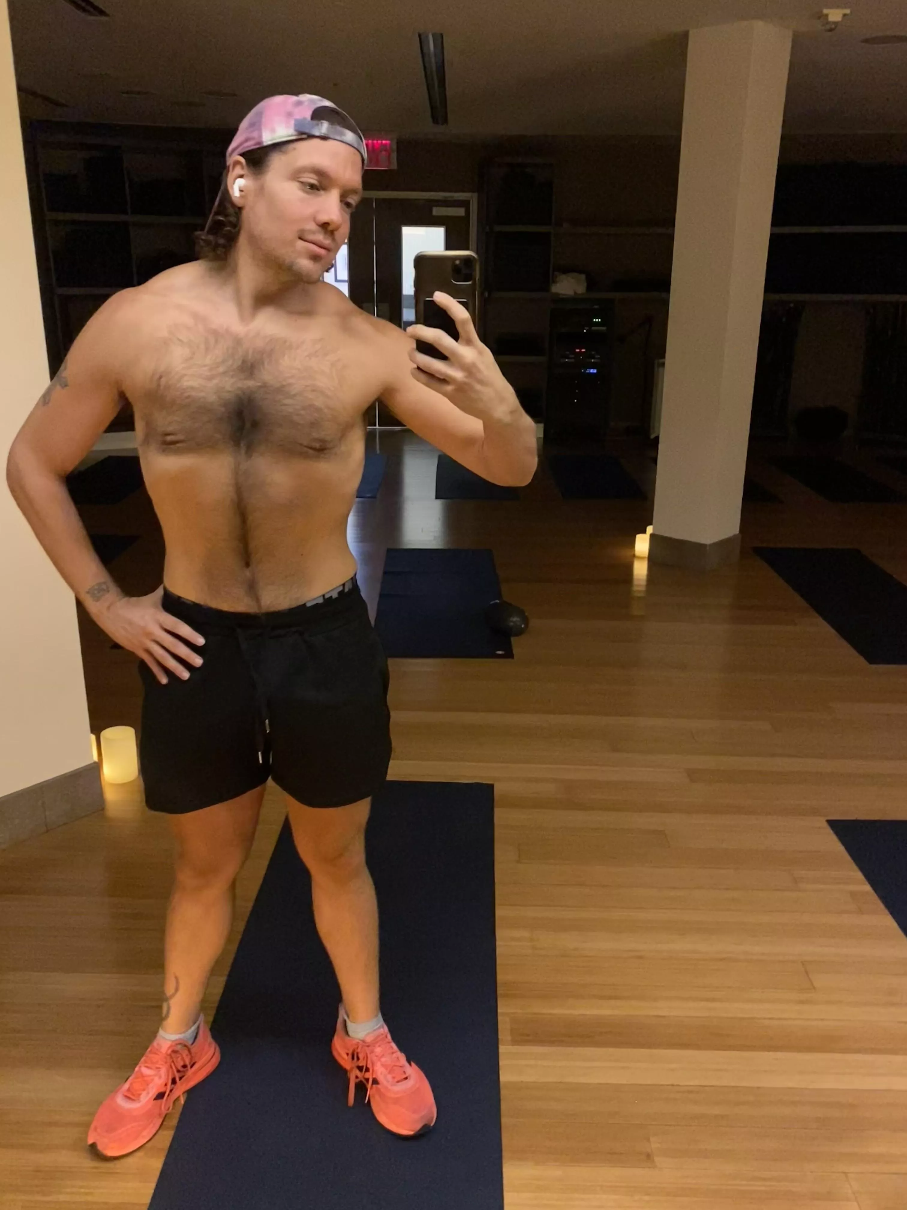 Another day doing yoga! 🧘🏻 posted by kingrubi22