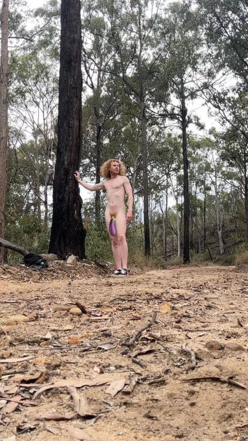 Anyone wanna help me take pics like this while hiking? 😏🔥 by BlueStarBoyOF