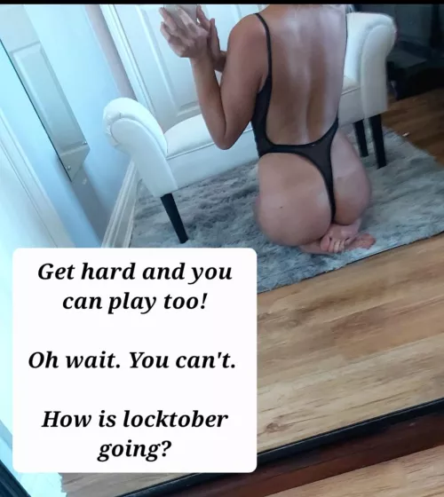 How is locktober going ;) by cheeeeekymissy