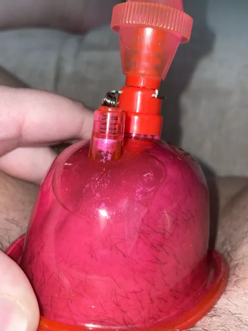 I had so much fun peeing in my pussy pump! by grillos_pickles_stan