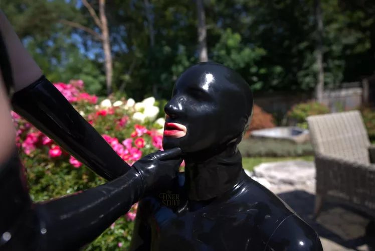 I love reducing my girlfriend to nothing but my shiny latex drone! by TheFinerStuff