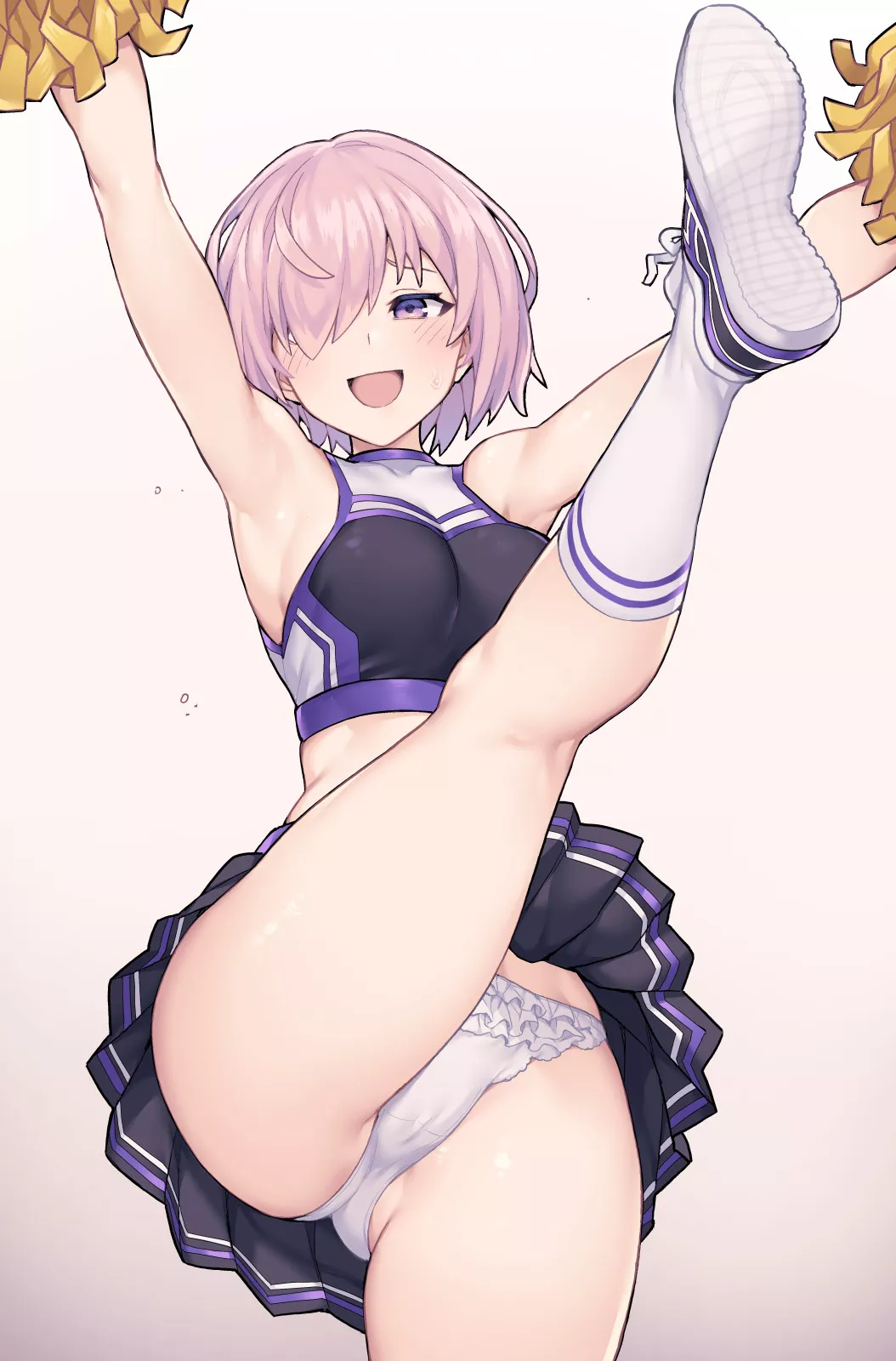 Mashu cheering you on (JP06 on Pixiv) [Fate/GO] posted by GunShip05