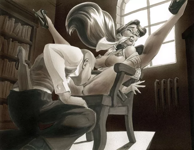 Millie Meets with the Headmaster [Andy's Dames] by Chill-Ninja