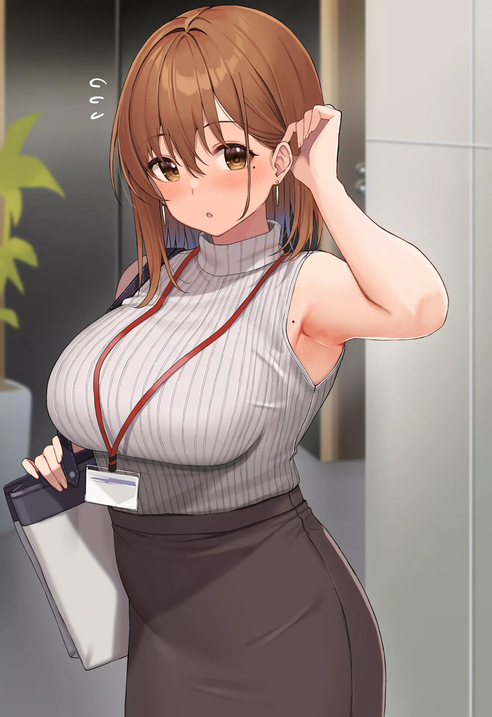 Sleeveless top OL [Artist's Original] posted by x54dc5zx8