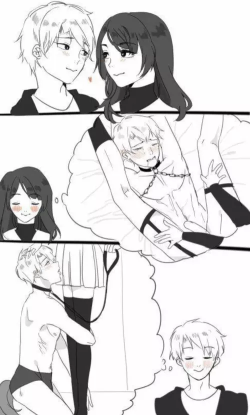 What do you think of lovingly looking into their eyes? 😍👀 by subbyslave97