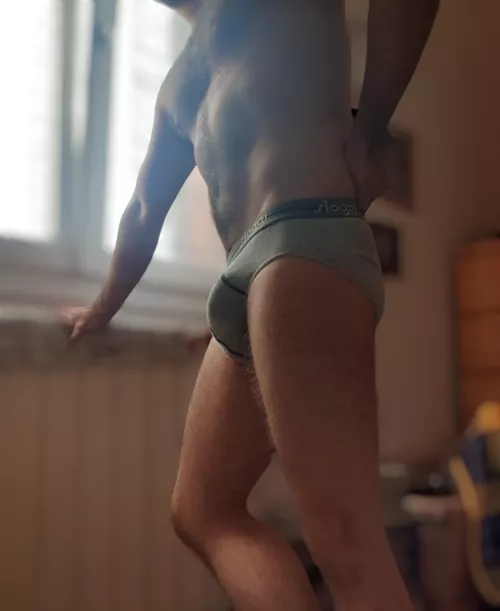 What will be your first thought if you see that bulge? by Naughty_Alex1