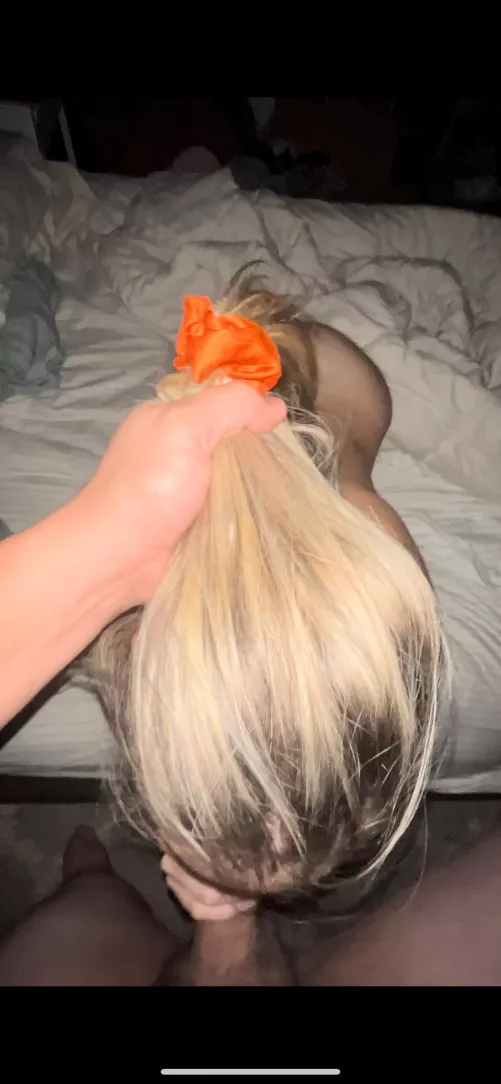 Who else loves a ponytail grab by Medical_Ad_9456