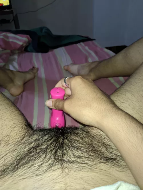 Who want to help that hairy pussy;) by goddes_cami4885