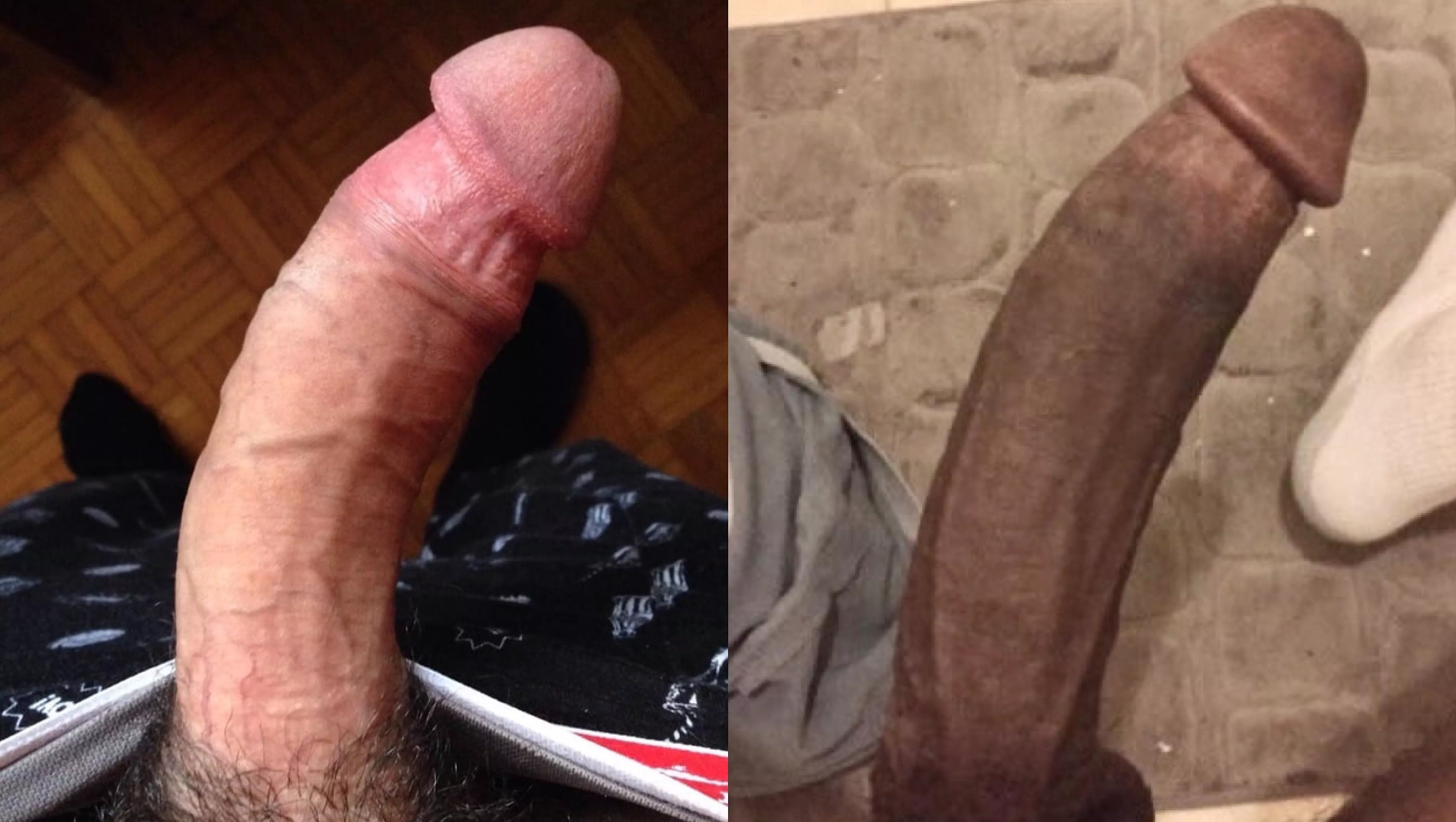 Wich cock do you choose? Black or white? posted by Youbgboi