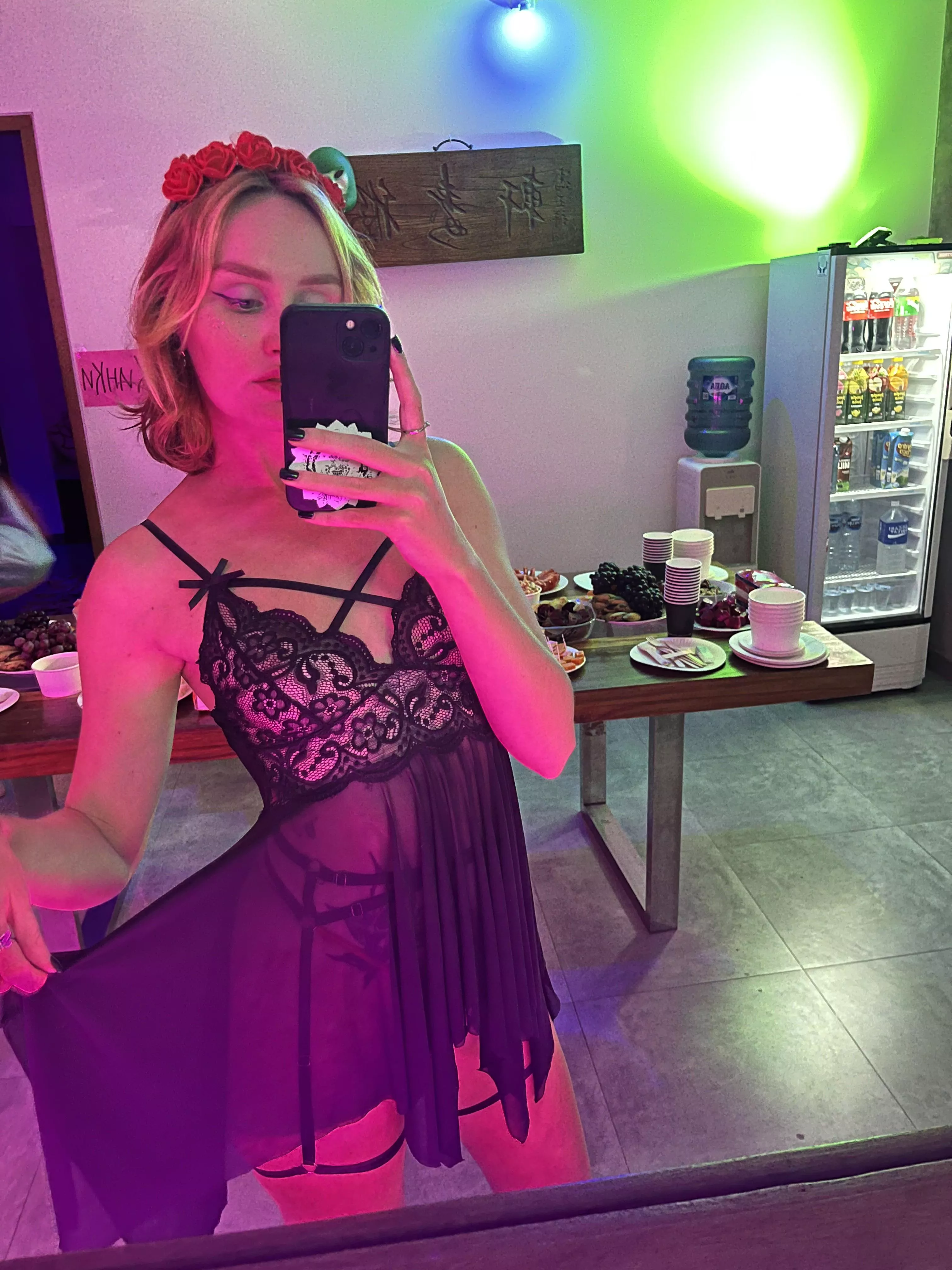 another kinky party and im afraid im overdressed lol posted by lunarlilys