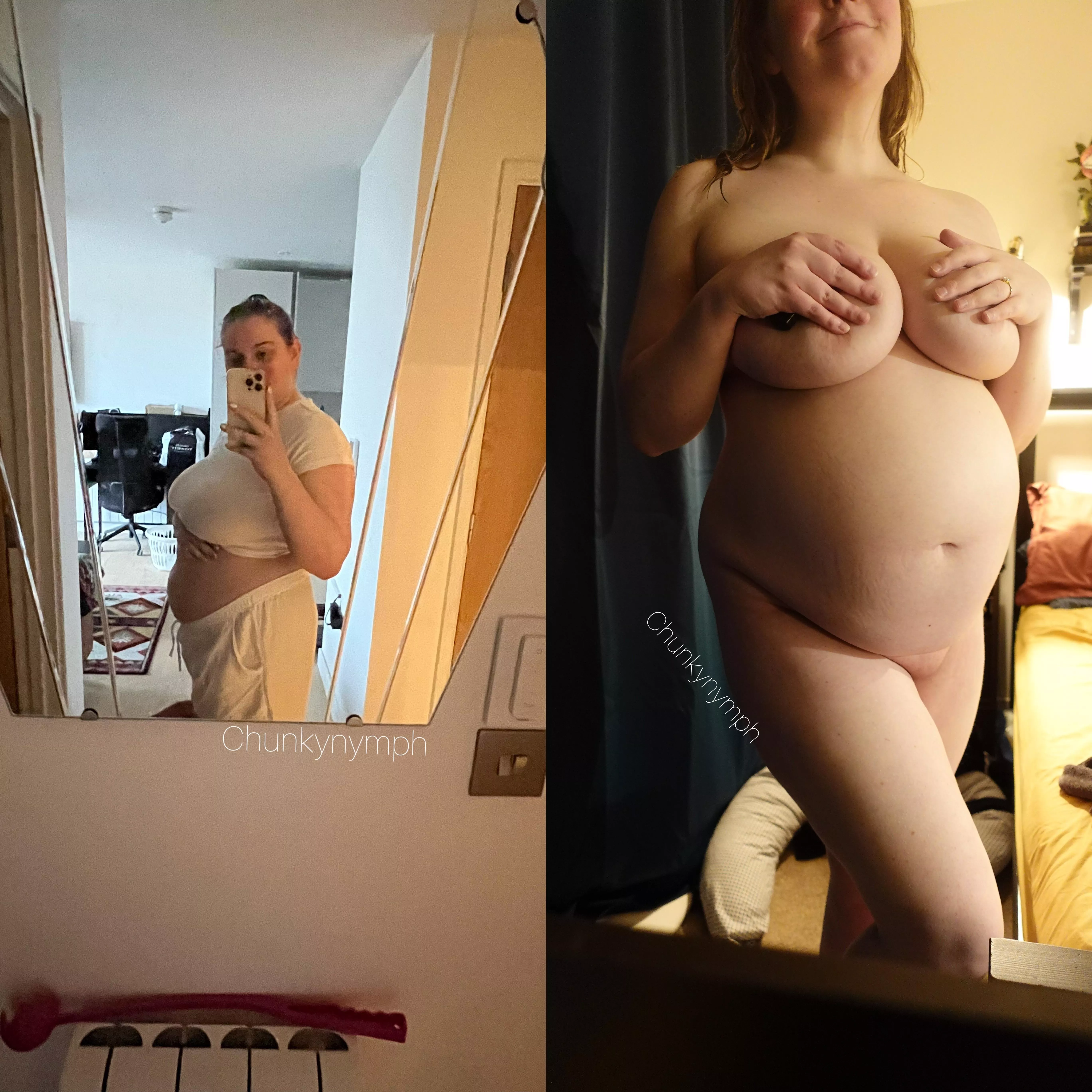 Before and during pregnancy posted by chunkynymph