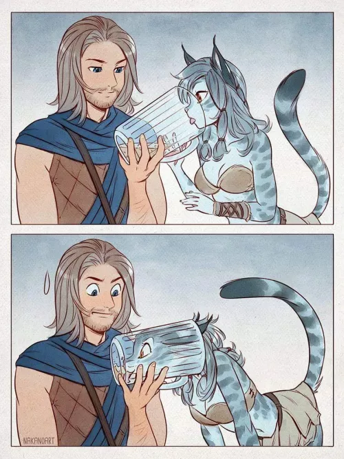 cat (nakanoart) by Bekfast59