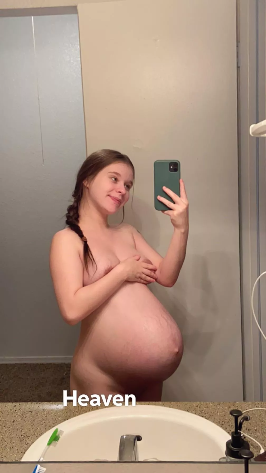 Do you like small girls with big pregnant bellies? posted by Babygirl_Heaven