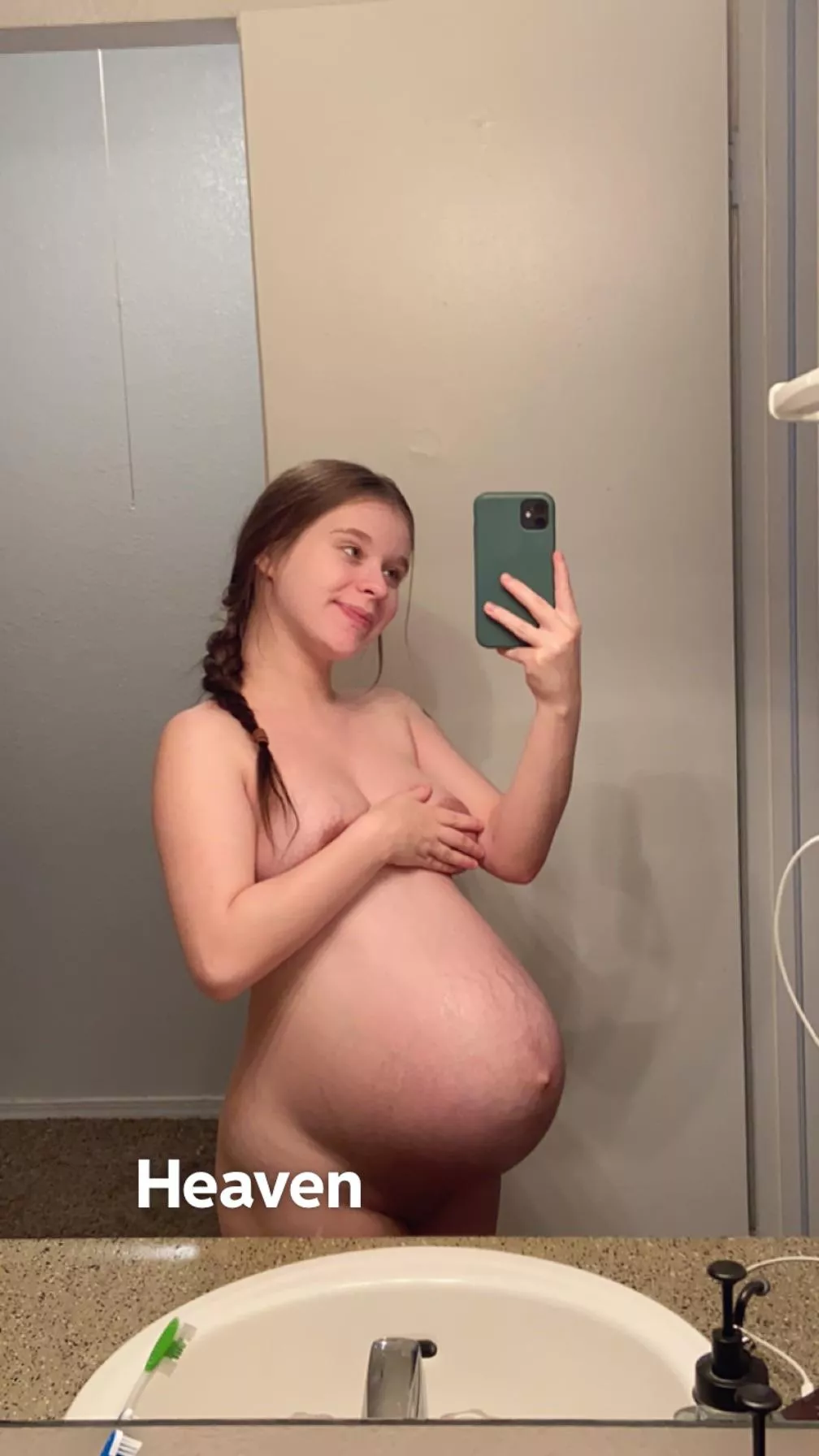 Do you like small girls with big pregnant bellies? posted by Babygirl_Heaven