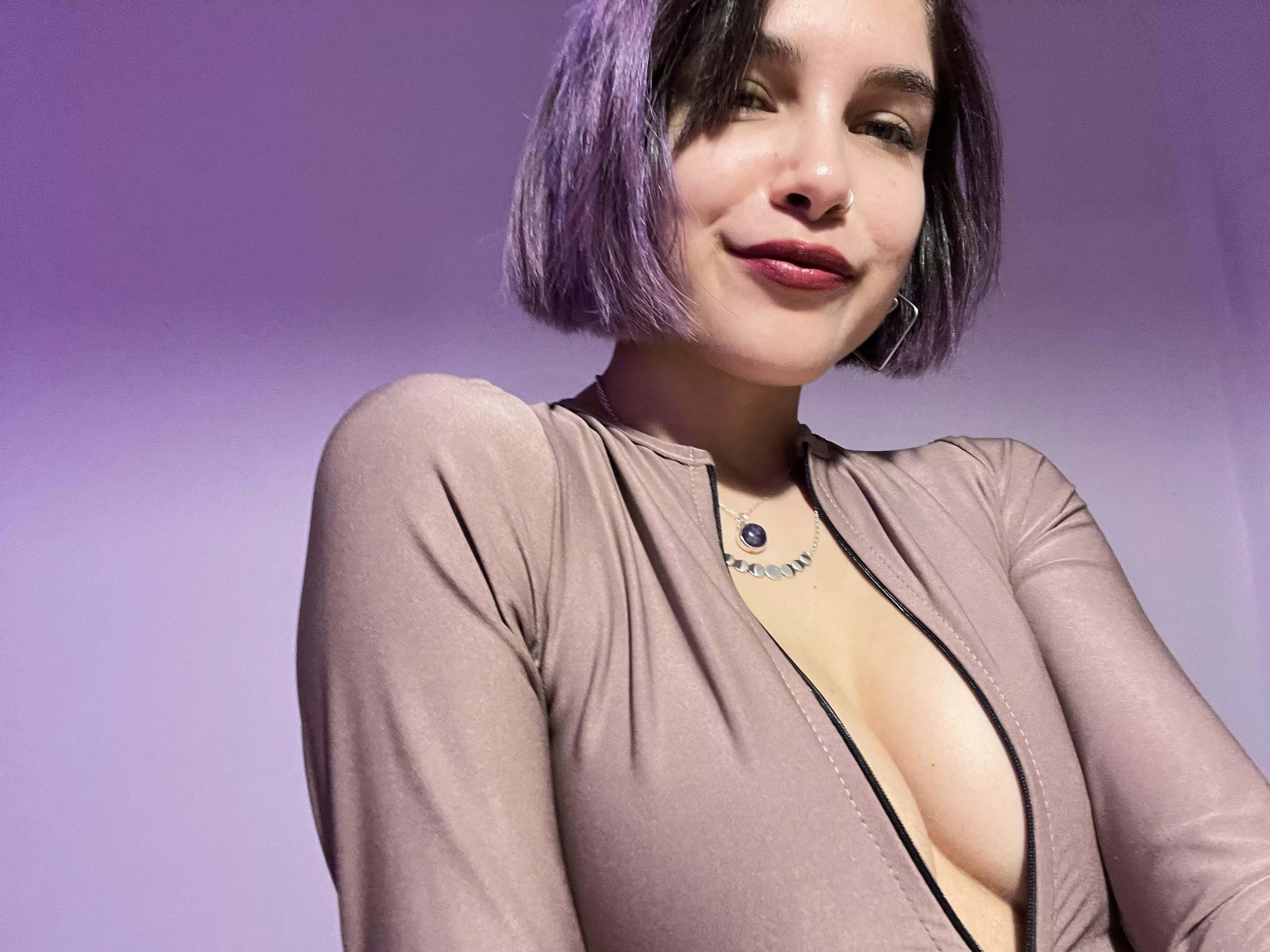 Do you think I'm adorable or are you looking at my tits? posted by mmalaquitaxxx