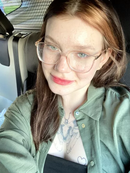 Glasses and freckles are the best combination by IdyllicBemisia