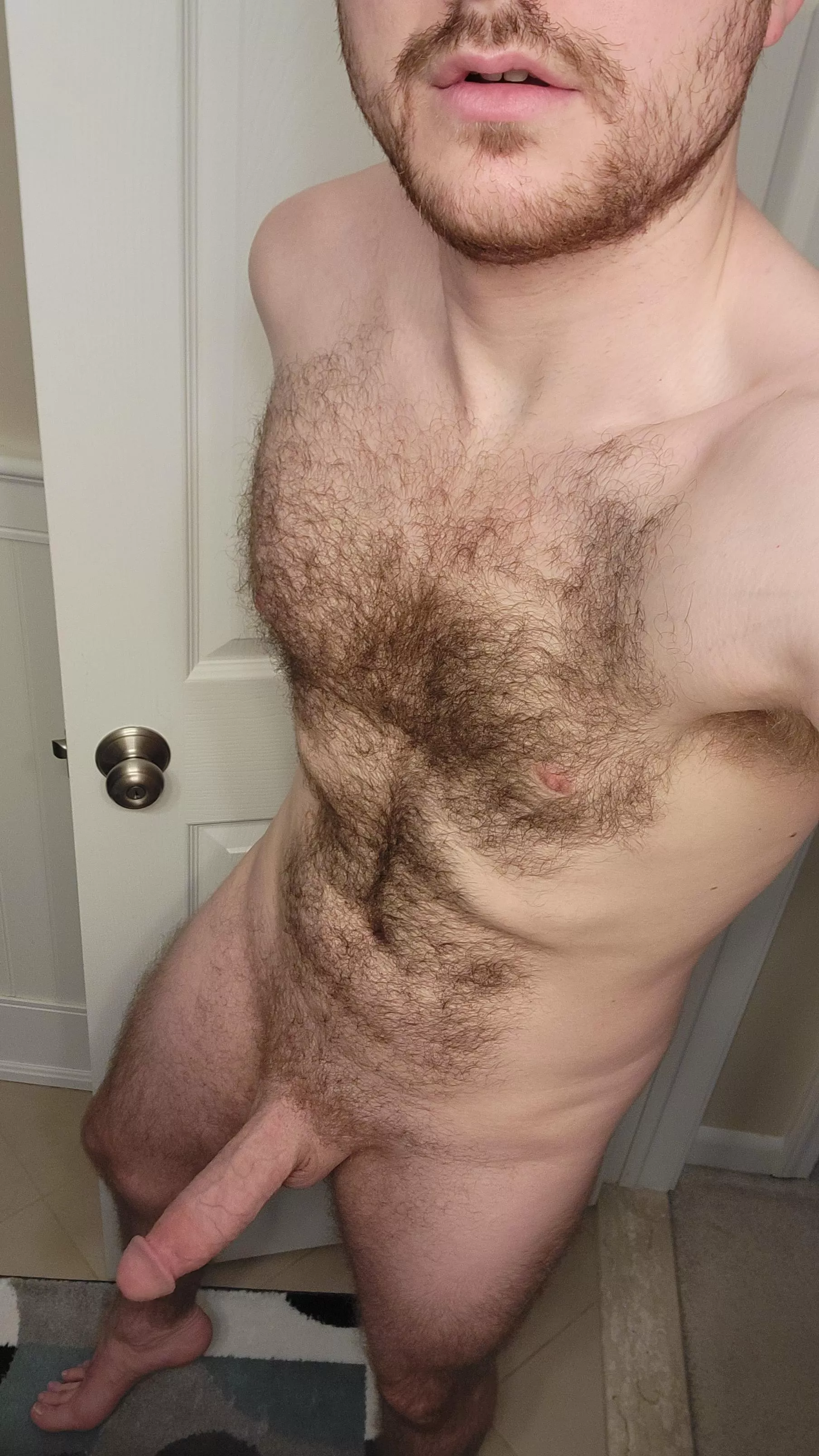 Hairy & Hard posted by bigcb8inch
