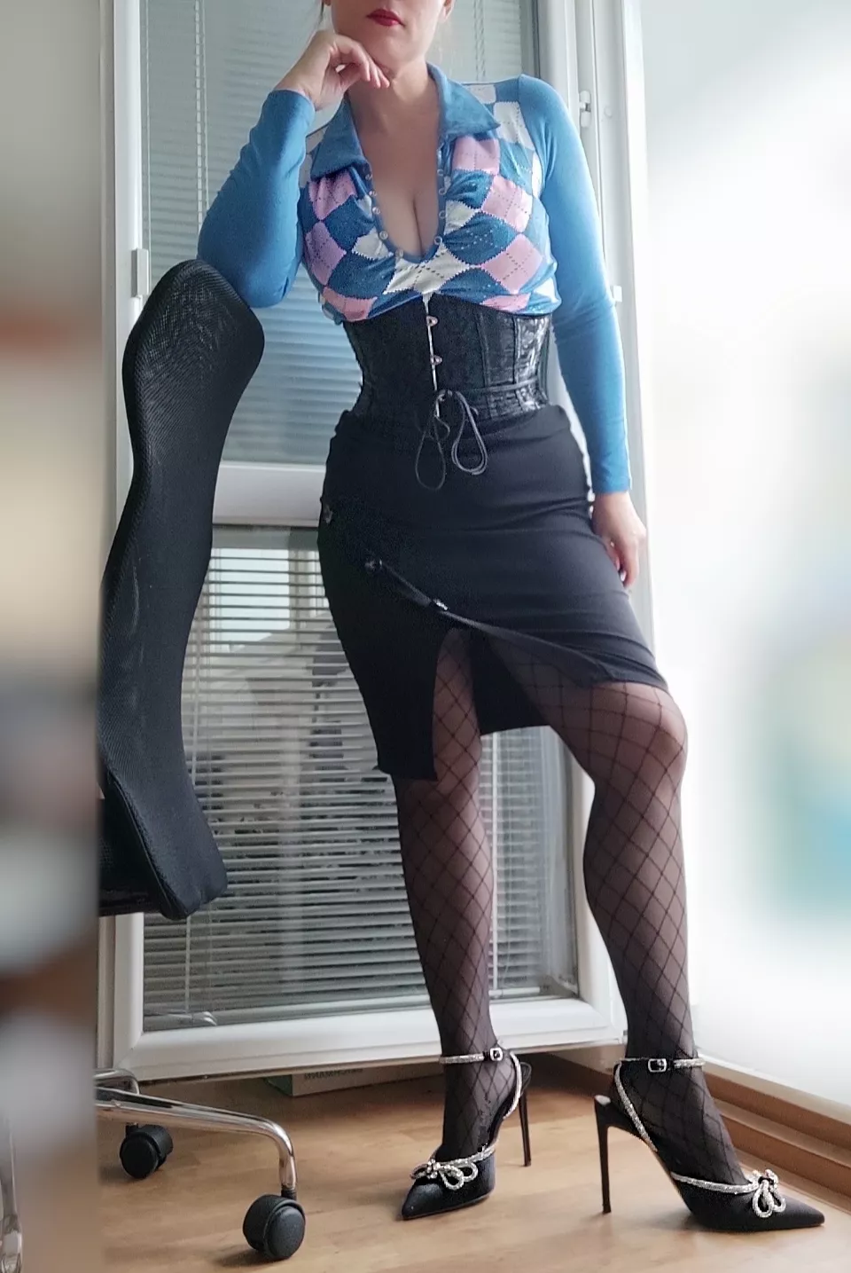 How about this as an office uniform posted by BlushedObsession