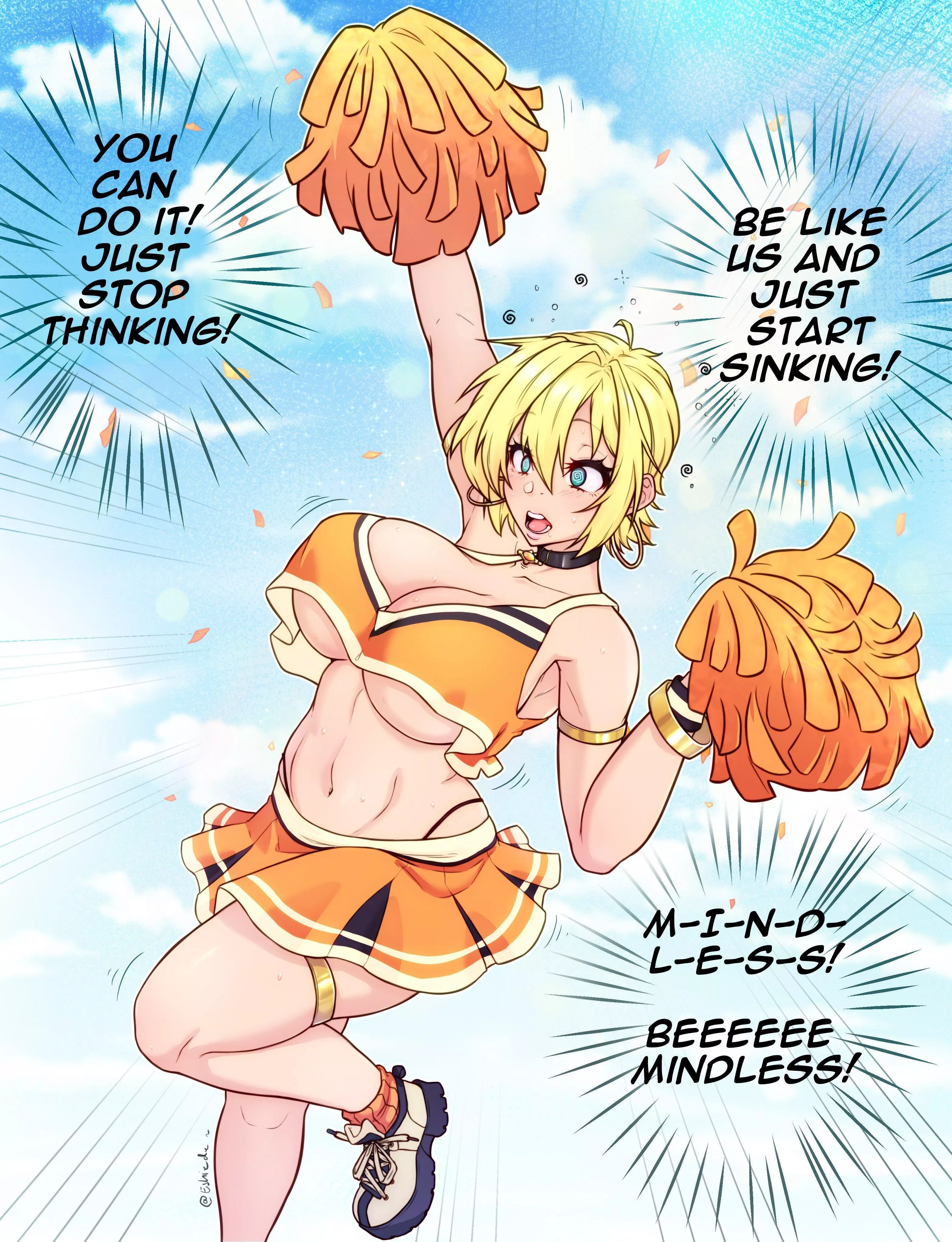 I definitely need a mindless supporter like her! (Gina) [eshie] posted by milktruck96