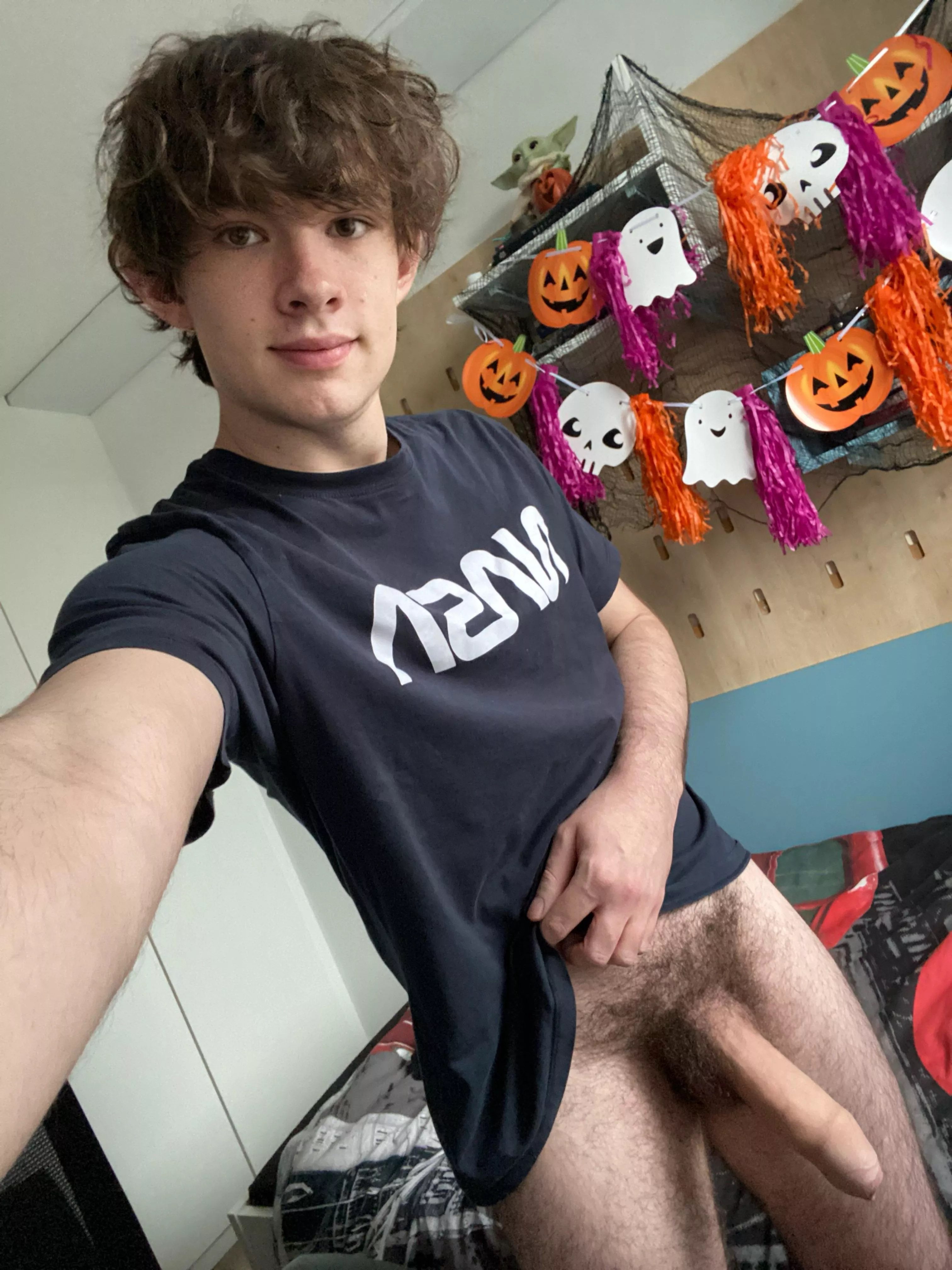 I used to be afraid of showing my penis, because society teaches us to hide our bodies as if nudity is something to be ashamed of. But it shouldn‘t be that way, right? posted by AidenMox