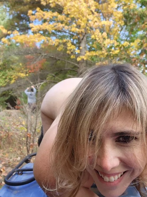 I wonder how long till the park worker notices me by Tinkertoys69