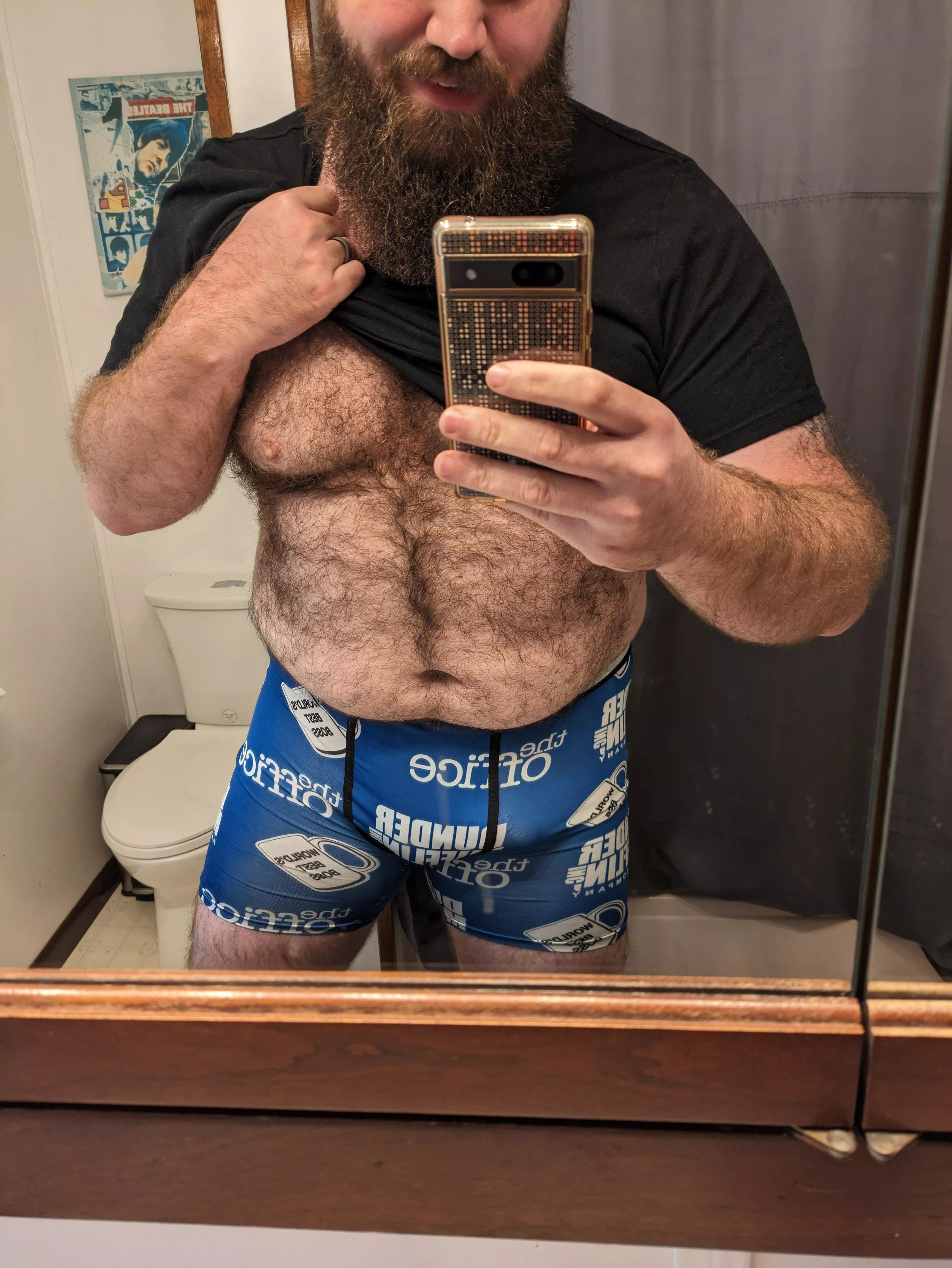 I'm working from home today, but wouldn't you love to do some work in the office instead!? 😁😁 posted by BeardedAnonnn