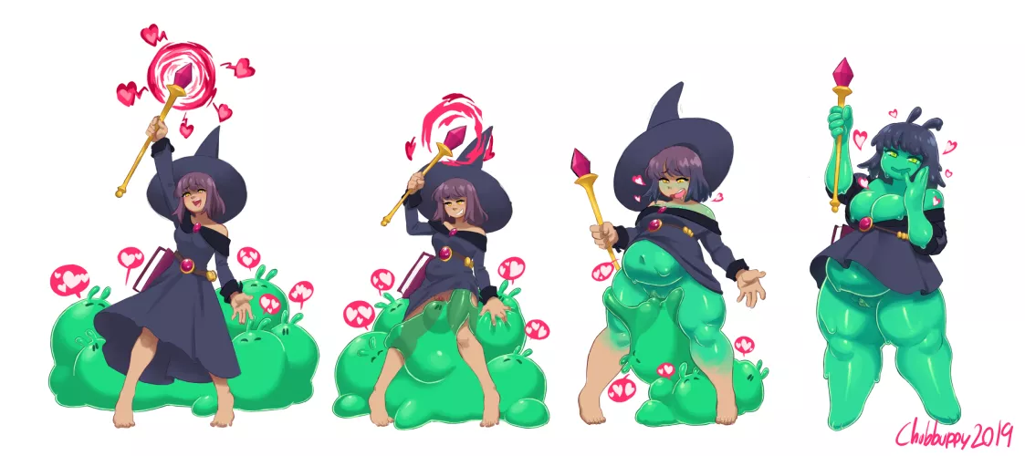 Mage Casts Charm Fusion by Chubbuppy (Expansion WG) by DarthFetish