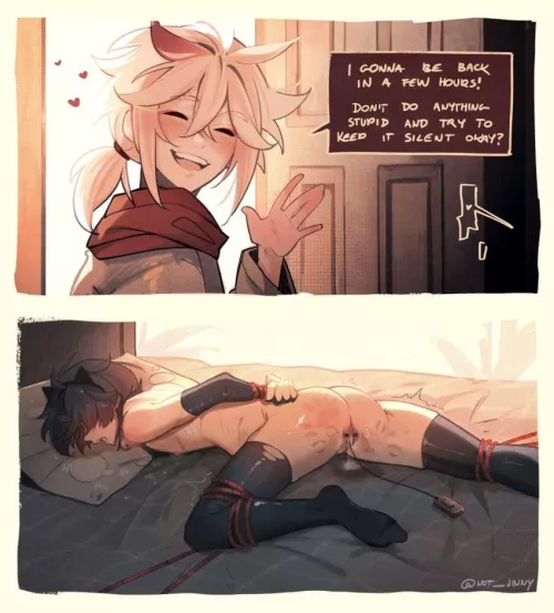 Me and who? [Genshin Impact] by loosejerk