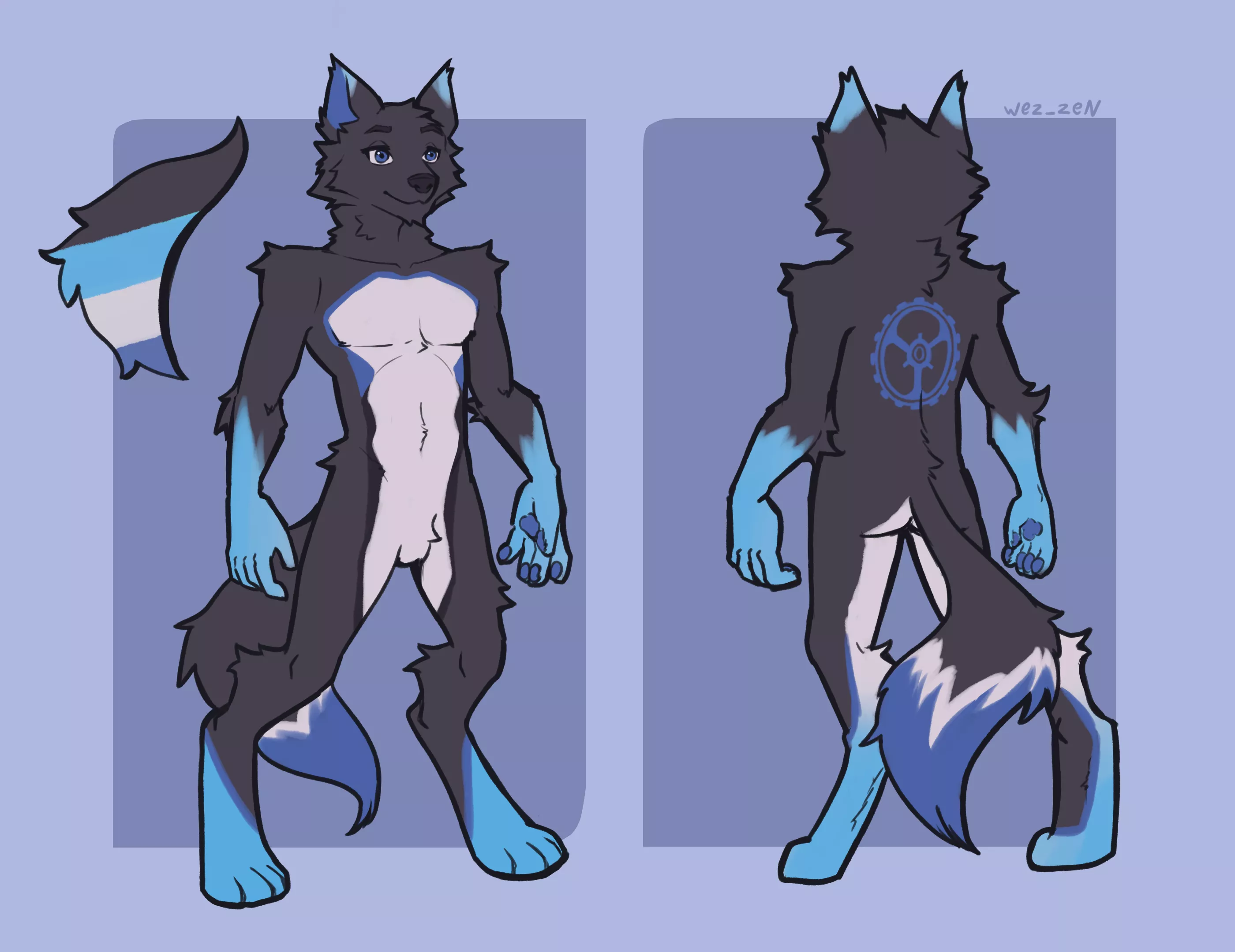 Meet Knavish! Art by @wez_zen on Twitter posted by DD163WALKER