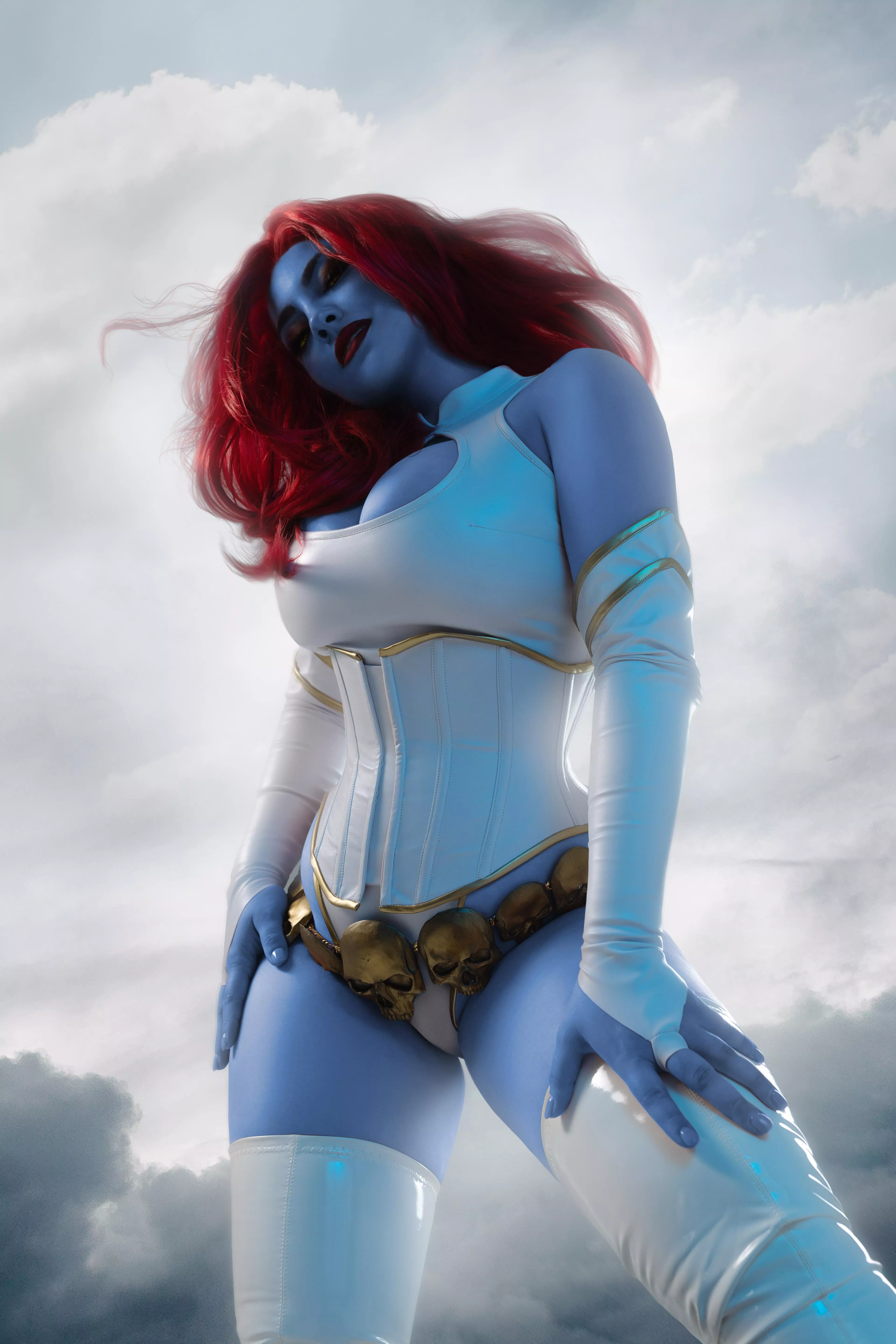 My Mystique cosplay! posted by ZoeVolf
