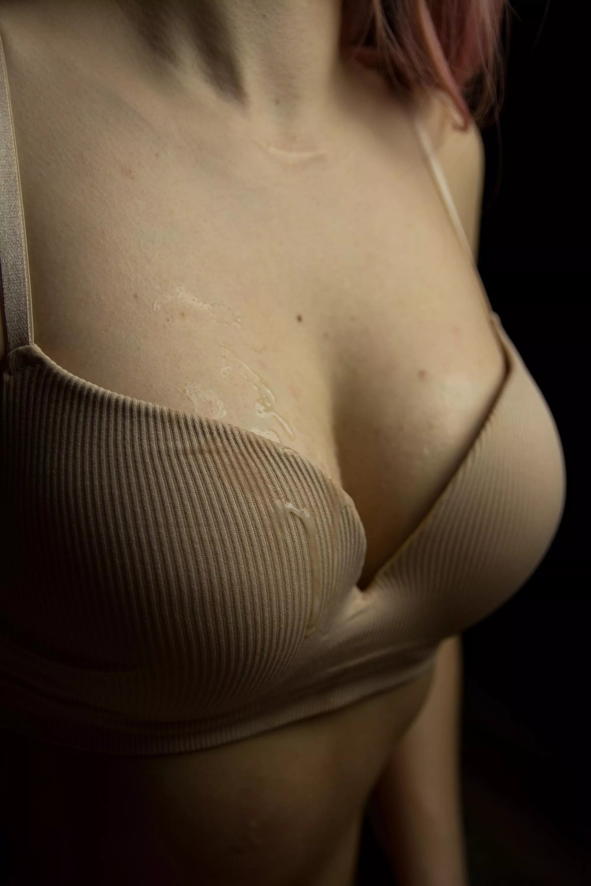 My tits in beige bra (OC) posted by glazednymph