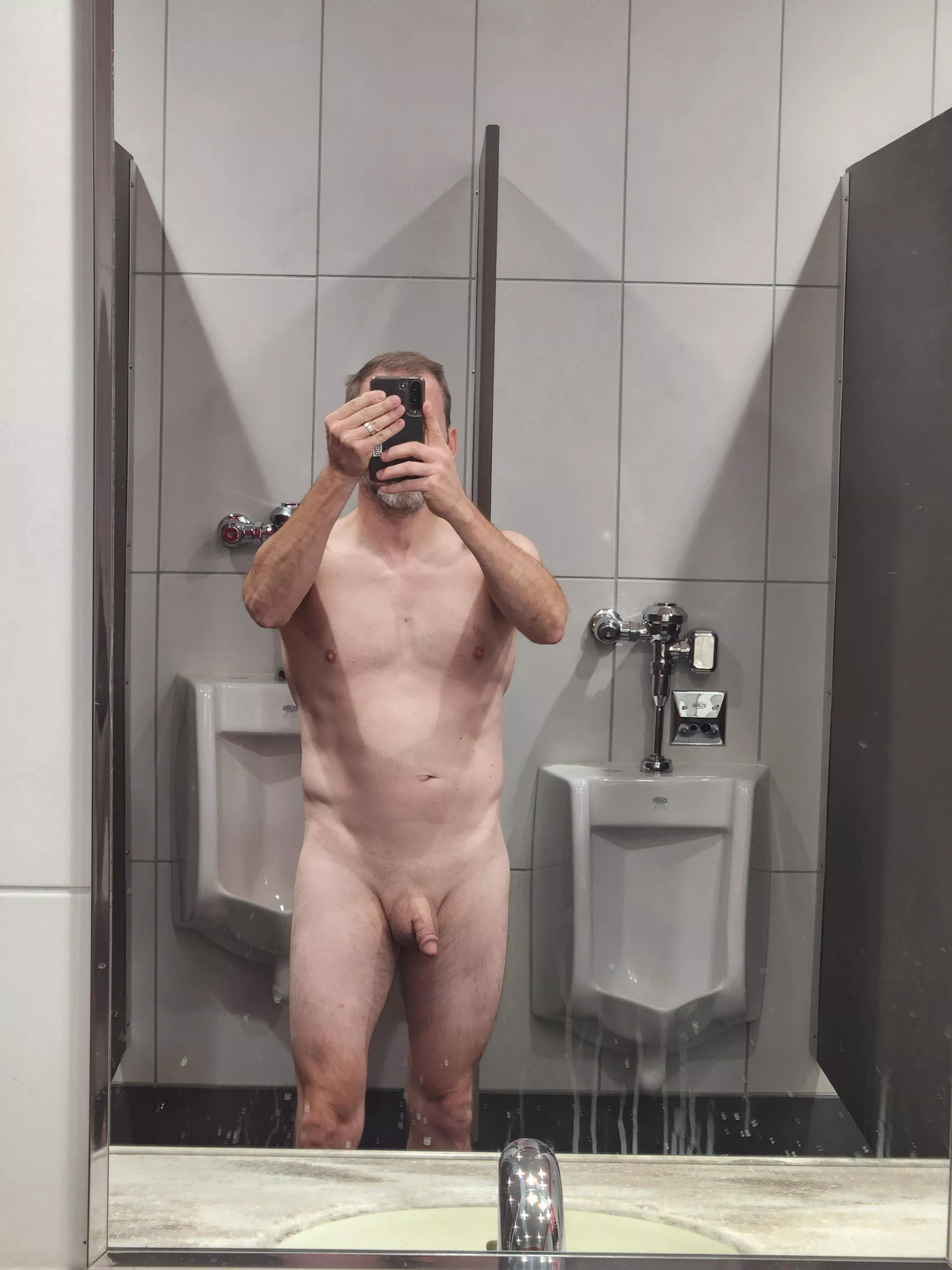 Naked at the gas station posted by Hot-Welcome6813