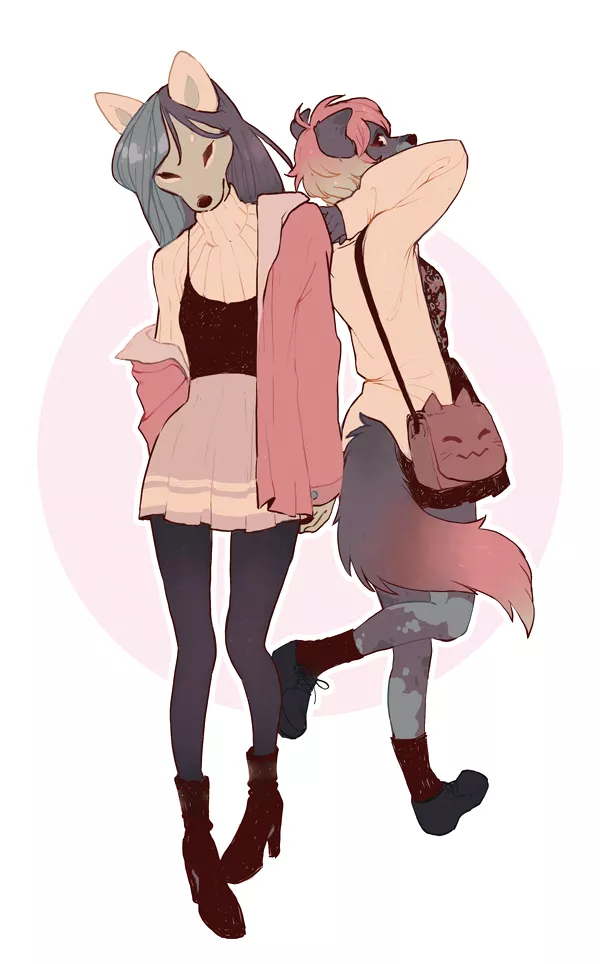 Pastel girls posted by jar-fish