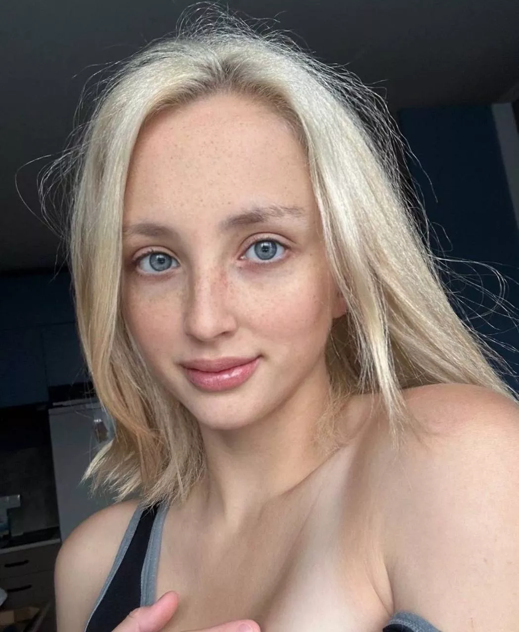 Showing off my cute freckles posted by gigglesfresh