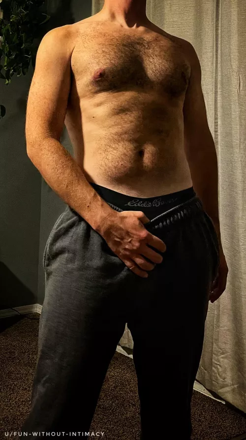 The temps are changing and you know what that means? 😏Gray sweatpants season 🍂 by Fun-Without-Intimacy