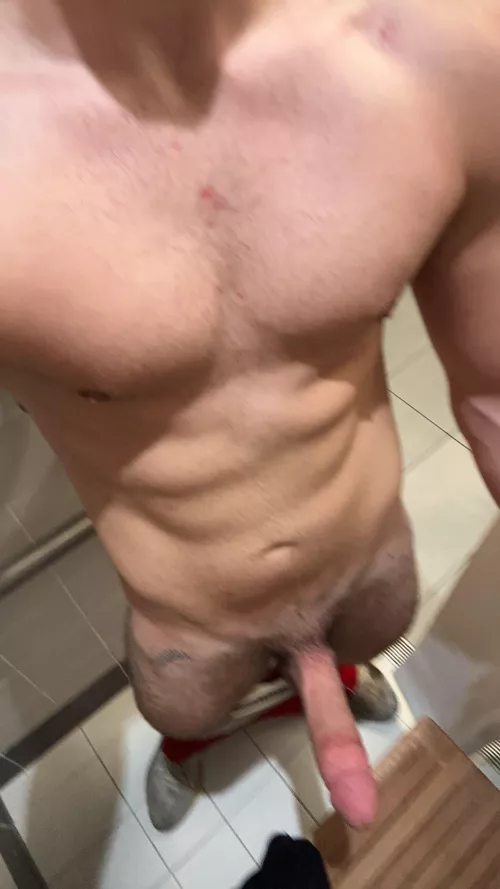 Anyone else keep the shower curtain open a little to show off? by Realistic_Guitar_458