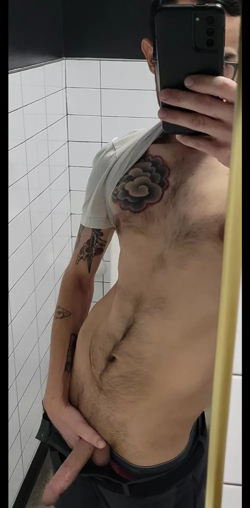 At work, going on break. ;] by sextingsecrets