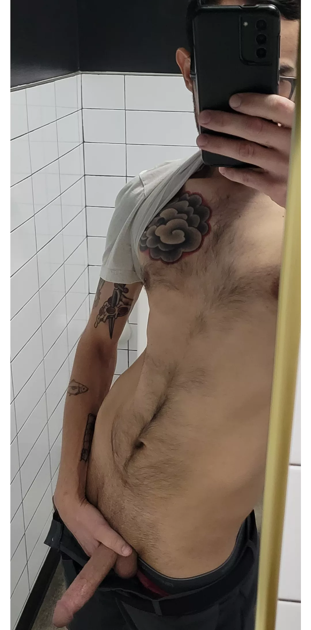 At work, going on break. ;] posted by sextingsecrets