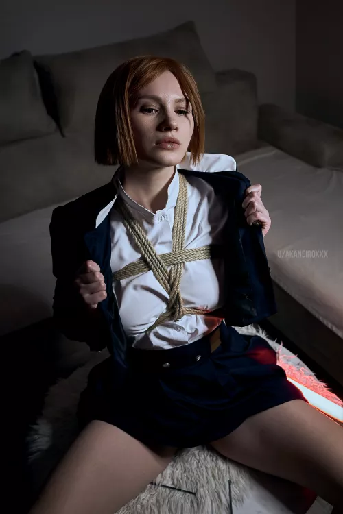 Cosplay and ropes forever by AkaneiroXXX