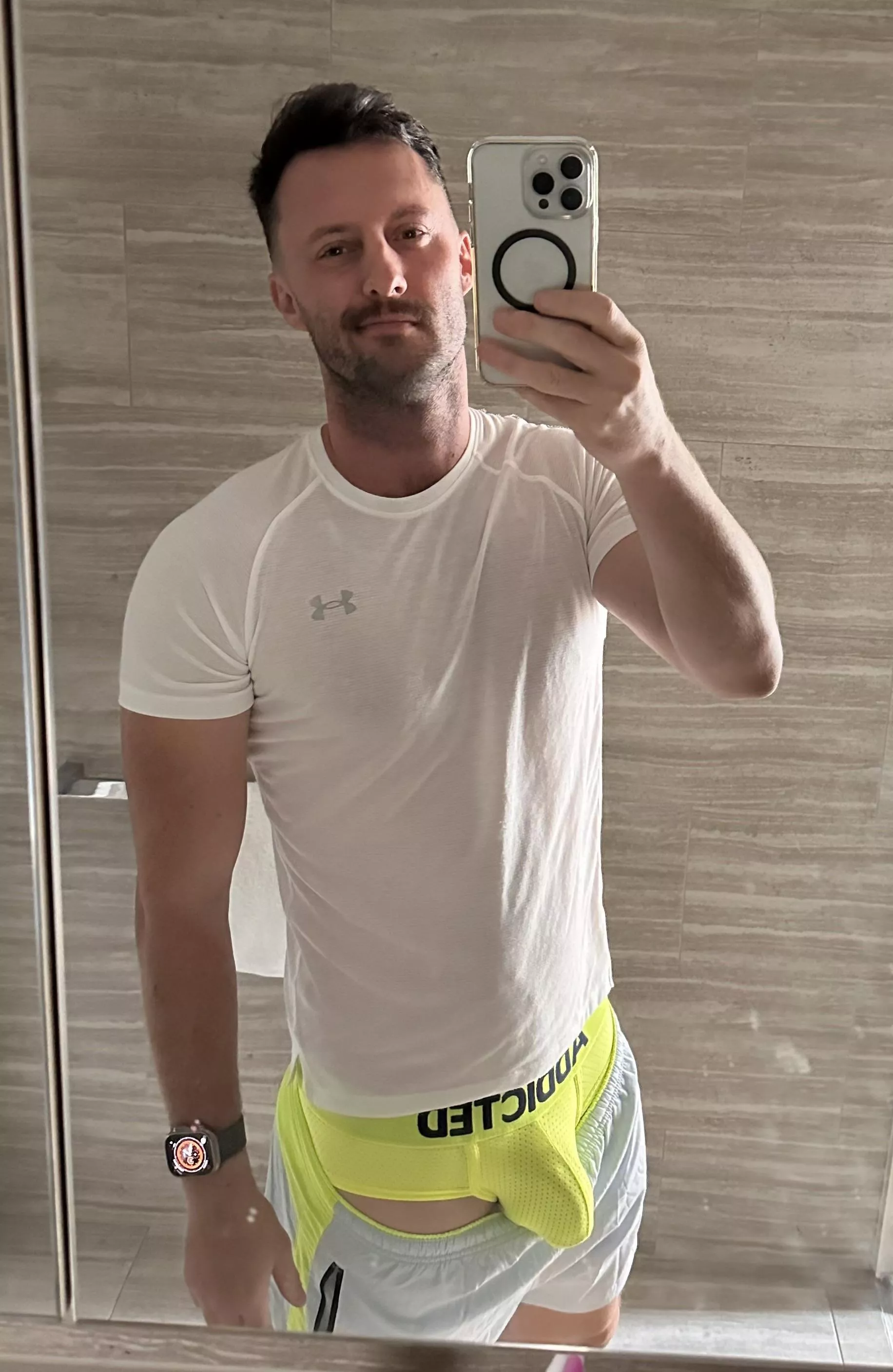 Getting ready for gym posted by IndependenceEasy7036