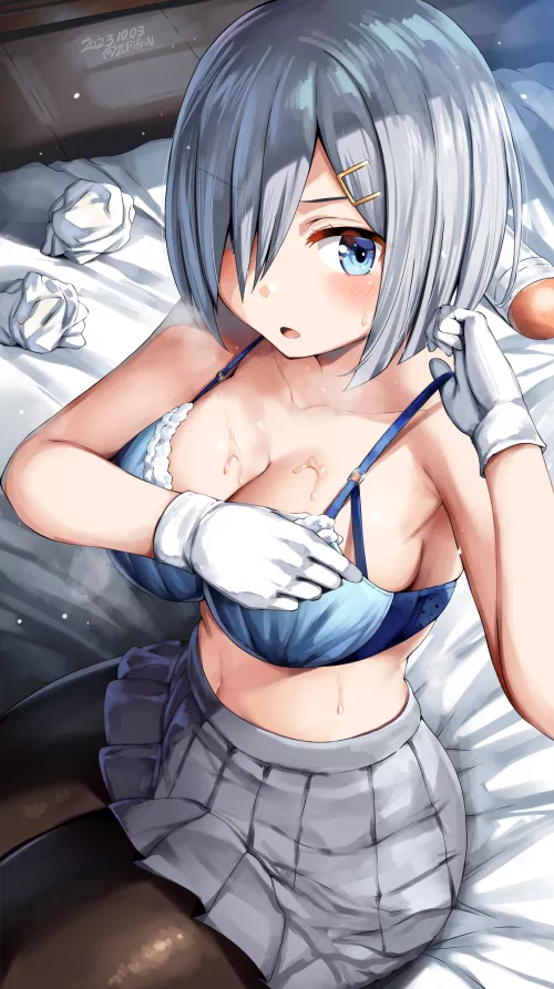 Hamakaze right after the morning mission by llamanatee