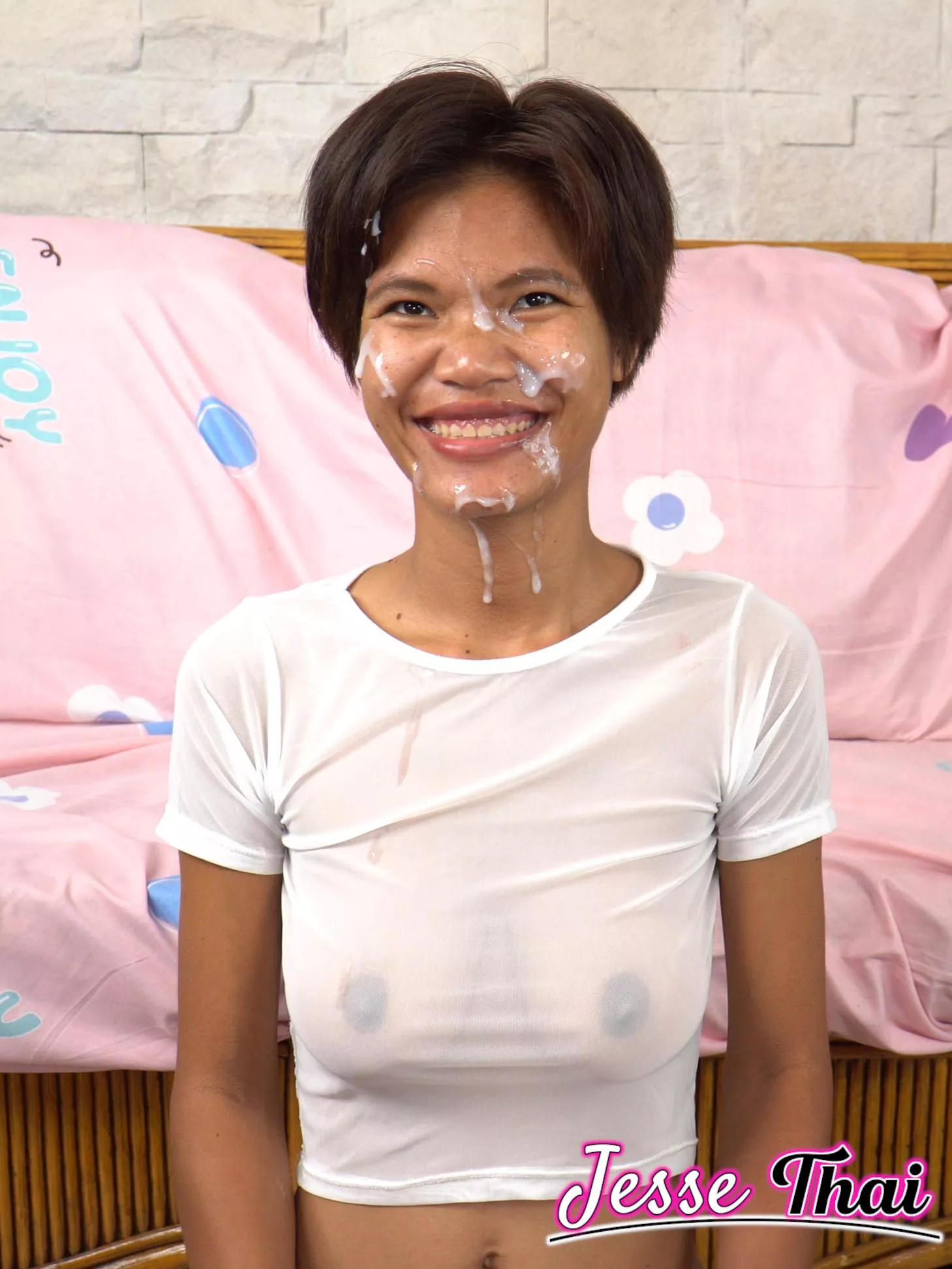 I feel so happy and satisfied when he gives me the sperm! posted by JesseThai