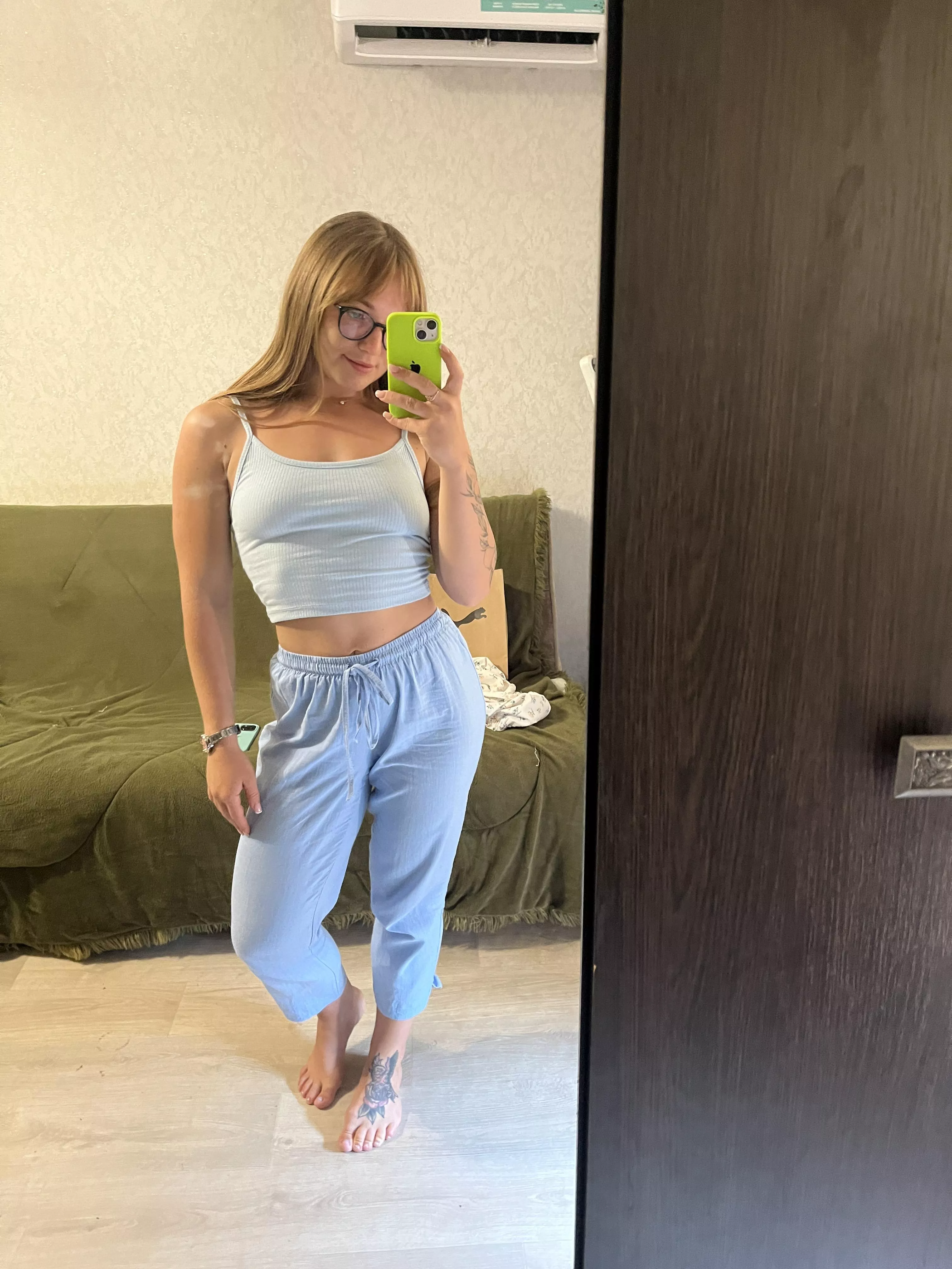 I usually go to work braless posted by nana32222