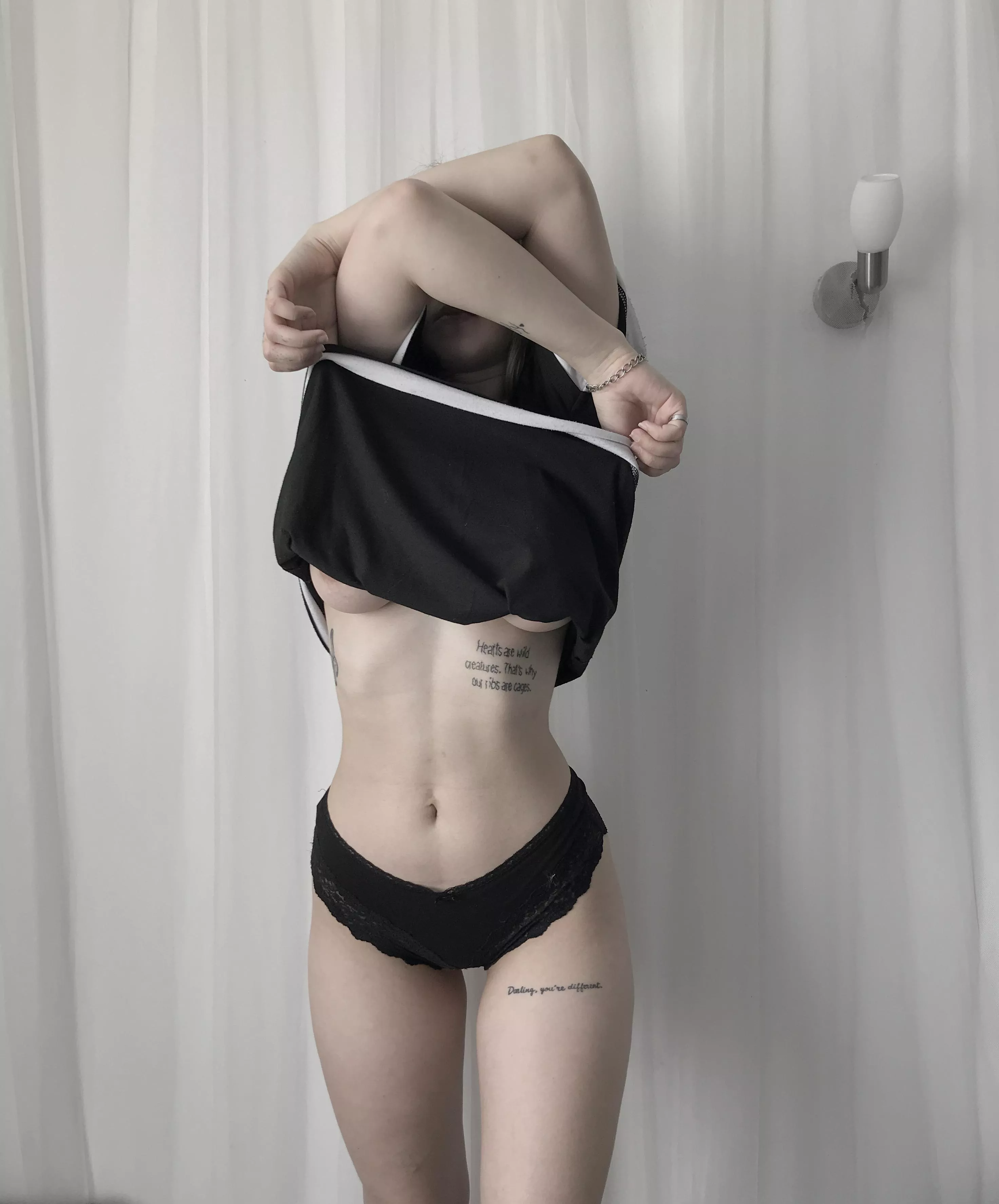 is it okay to change clothes in front of you if I was your dorm mate? posted by UniformGorilla