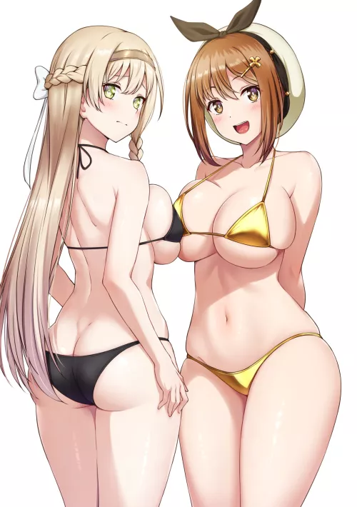 Klaudia and Ryza by kmlshblr